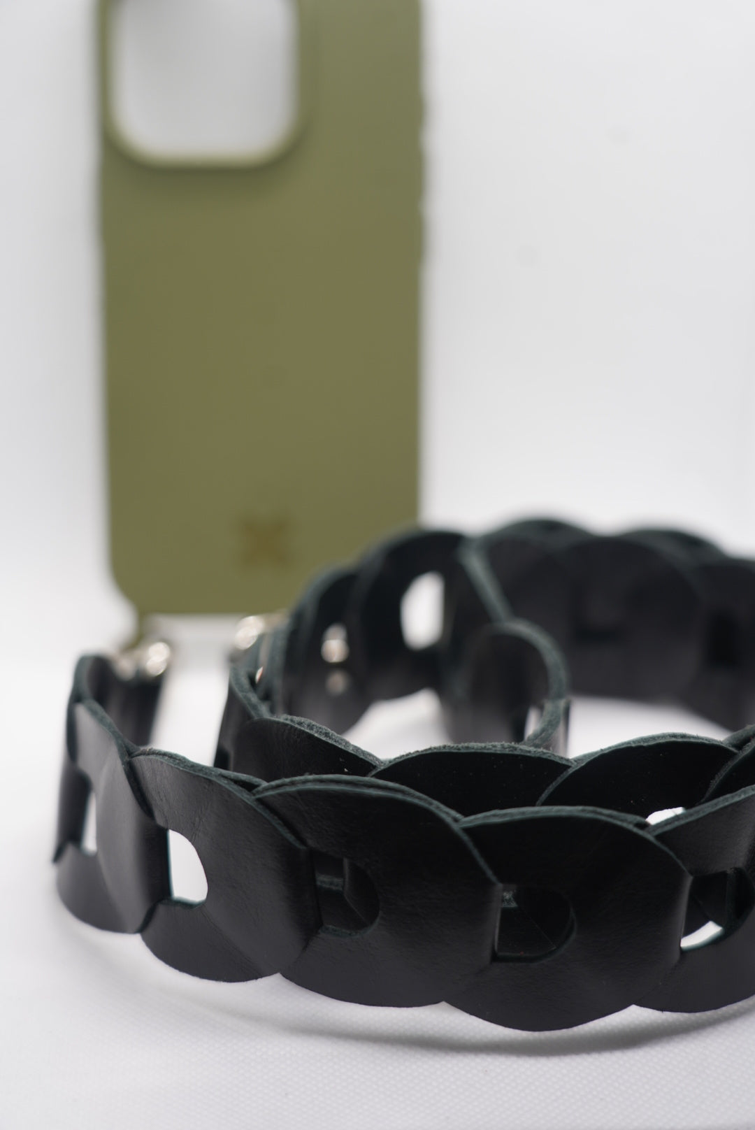 Alça para celular Madrid + Capa Verde Militar