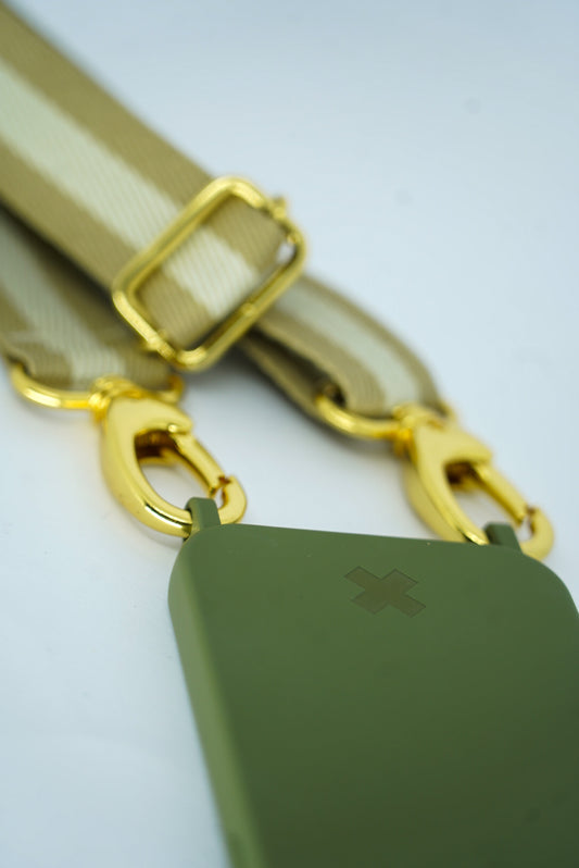 Alça Libano + Capa verde militar